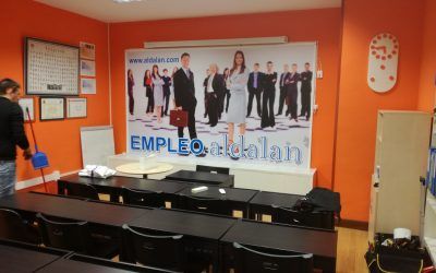 RotuTek Rótulos en bizkaia , Mural Photocall, vinilo impresion digital laminado mate en Aldalan