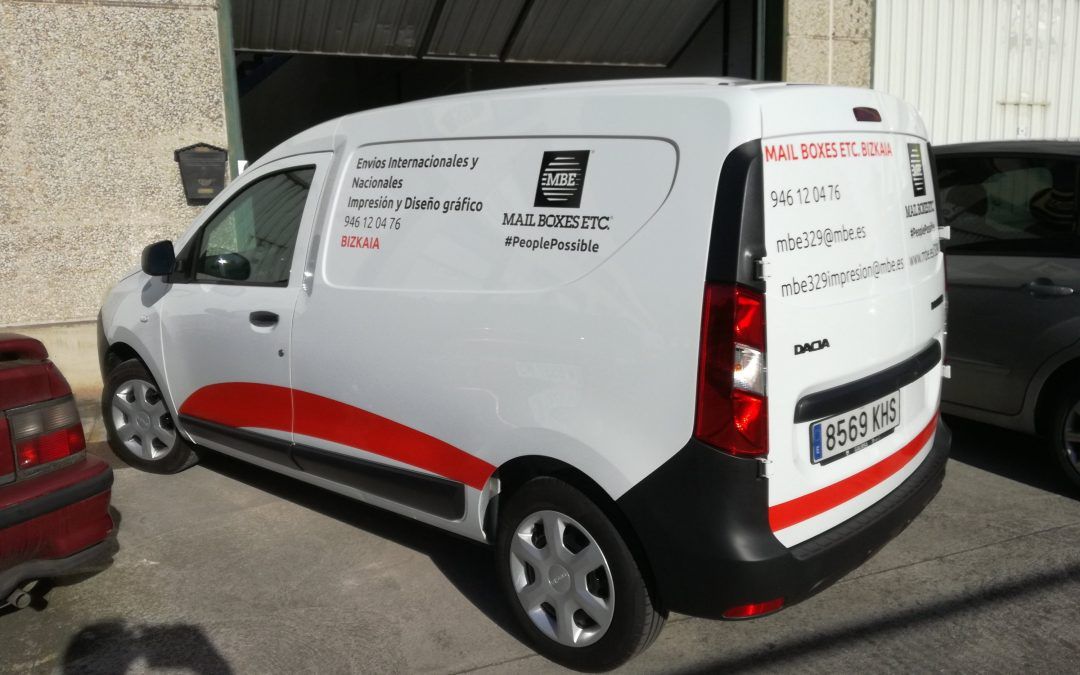 Rotulación furgoneta Bilbao Bizkaia