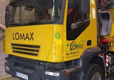 vinilo para Rotular Camion barakaldo