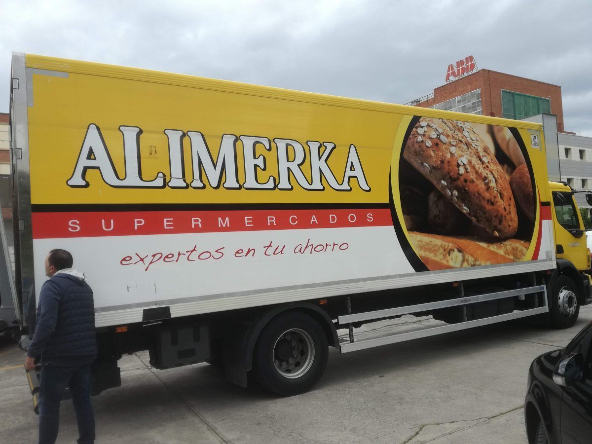 vinilo para Rotular Camion Bilbao