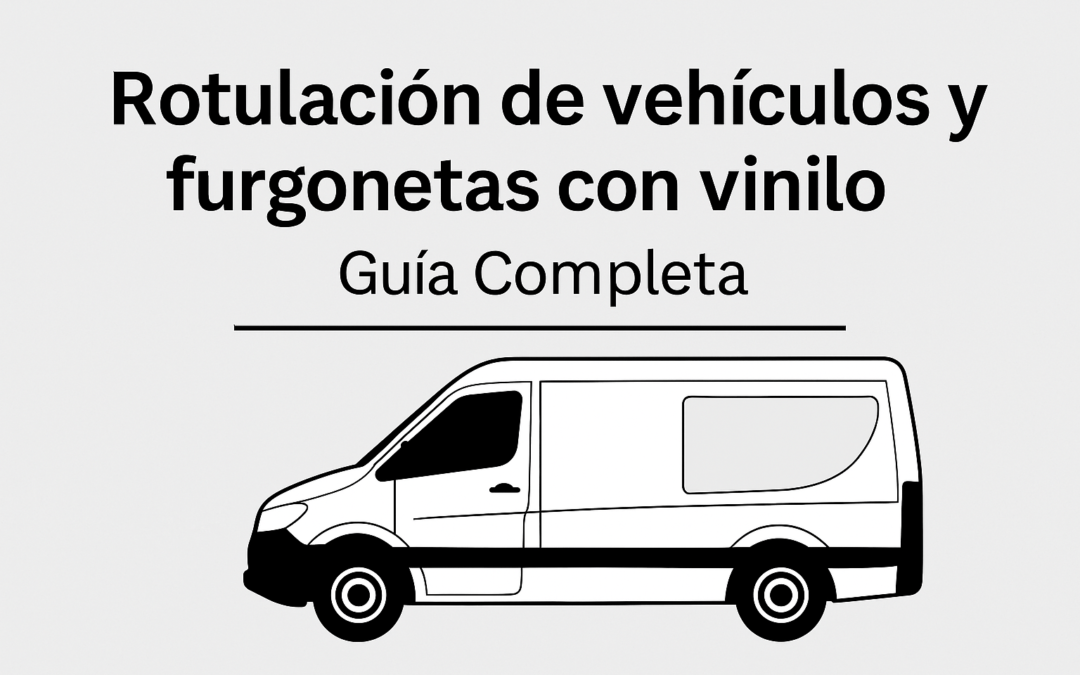 Rotulación de vehículos y furgonetas con vinilo