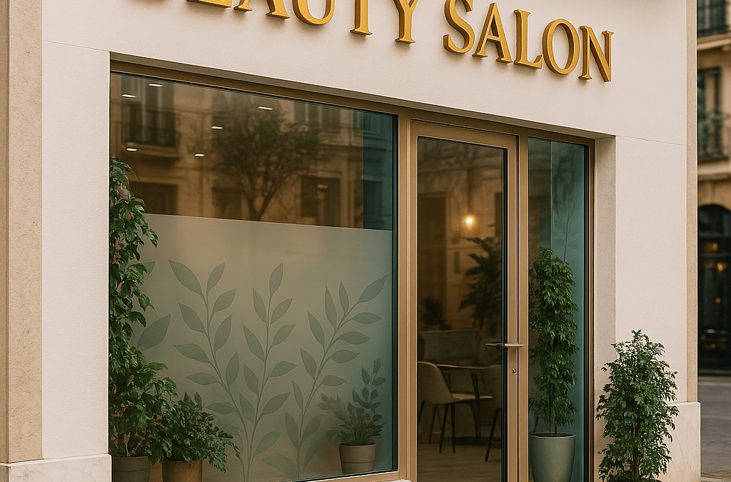 Rótulos para salones de belleza y estilistas en Bizkaia