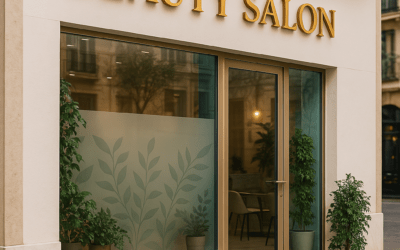 Rótulos para salones de belleza y estilistas en Bizkaia