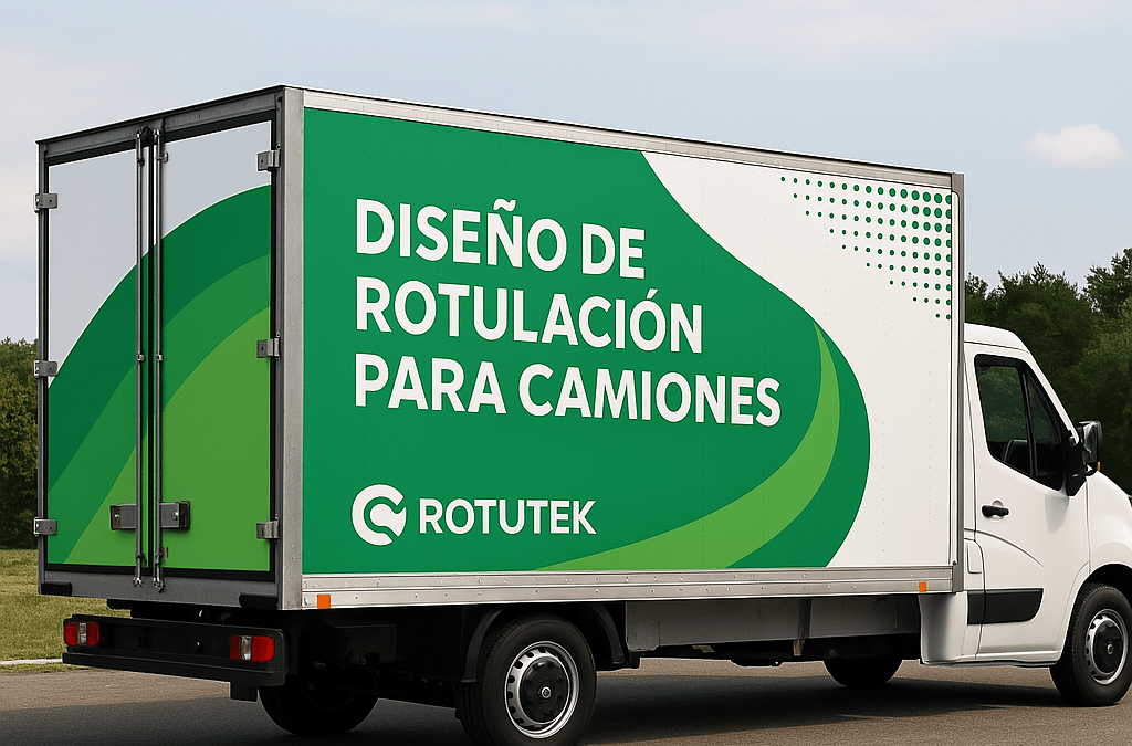 Cómo elegir el mejor diseño para rotular tu camión – Rotutek