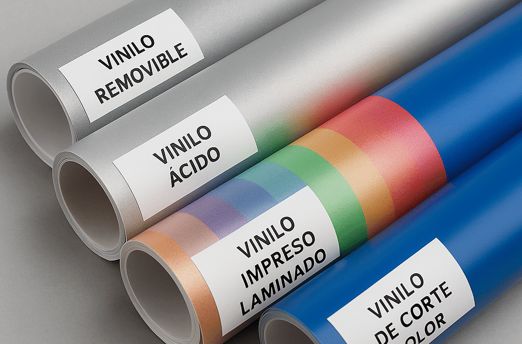 Tipos de Vinilos Decorativos: Materiales y Aplicaciones