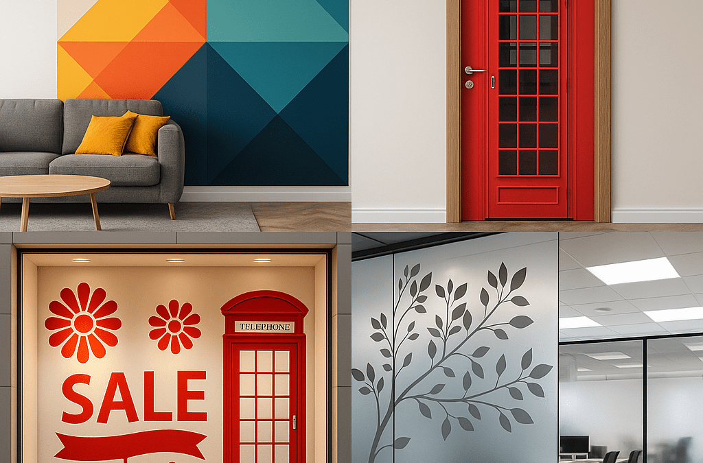 Ideas Creativas para Decorar con Vinilos
